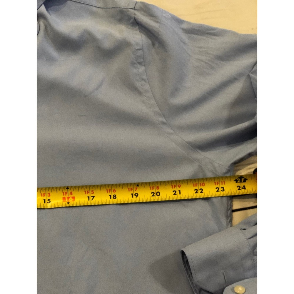 Peter Millar Large Light Blue Button Down Super S… - image 7